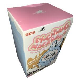 Popmart Labubu Macron Vinyl Plush (Soymilk) New Sealed